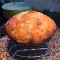 El cooksnap de Cami Alvarez cuando hizo Pan de Masa madre.