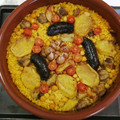 El cooksnap de Eloy cuando hizo Arroz al horno.