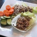 Justin's cooksnap of when they made Larb Moo / Thai Spicy Minced Pork Salad.