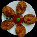 Gopi ballov Dey's cooksnap of when they made চিকেন কিমা কাটলেট (chicken keema cutlet recipe in Bengali).