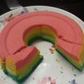 Cooksnap dari Dewi Wahyu Sejati untuk resep Bolu rainbow kukus