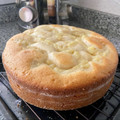 El cooksnap de Maxi cuando hizo Torta Matera.
