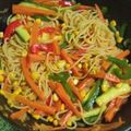 El cooksnap de Mfernanda TC cuando hizo Pasta con verduras salteadas.