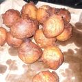 El cooksnap de Greys Gajardo cuando hizo Buñuelos de manzana.