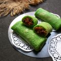 Cooksnap dari Ka Pawon by Elysnawati untuk resep 969. Dadar Gulung Biru Telang, Tanpa Santan, Praktis & Ekonomis