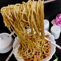 Sukla Sil's cooksnap of when they made চাউমিন (chow mein recipe in Bengali).