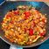El cooksnap de Mery cuando hizo Pollo con almendras al estilo chino.