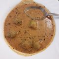 Miramária Cooksnap-ja, amikor elkészítette a(z) Kelbimbóleves egyenesen a mennyekből receptet.