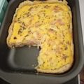El cooksnap de xime87 cuando hizo Quiche de jamón y queso.