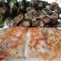 El cooksnap de Carmeta cuando hizo Pescado en manto de calabacín.
