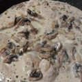El cooksnap de La Jícara cuando hizo Pollo con champiñones.