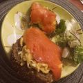 lnoemi Cooksnap-ja, amikor elkészítette a(z) Füstölt lazac vacsora receptet.