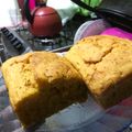 El cooksnap de Daniela Rey cuando hizo Budín vegano de naranja y zanahoria.
