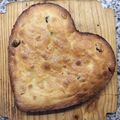 El cooksnap de Fer en la Cocina cuando hizo Budín Inglés con frutos.