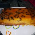 El cooksnap de Cecilia De Leon cuando hizo Budín de pan con pasas.
