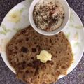 Rita Mehta ( Executive chef ) का कुकस्नैप जब उन्होंने आलू पराठा बनाया था।