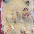 El cooksnap de Marieta cuando hizo Brócoli con bechamel al cabrales.