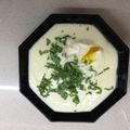 El cooksnap de Alicia Ossandón T. cuando hizo Crema de coliflor con queso.(Thermomix).