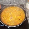El cooksnap de david guillen aparicio cuando hizo Paella valenciana al gas.