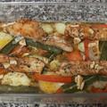 El cooksnap de Gilbert (Aprenent a la vida 📚♻️☯️) cuando hizo Bacalao al horno con baño de ajo y pimentón.