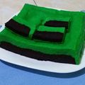 Cooksnap dari Vergina Djalanu untuk resep Brownies Kukus Coklat Pandan