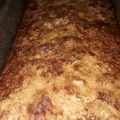 El cooksnap de Mariana Mili cuando hizo Budín de Manzana y Avena.