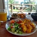 El cooksnap de Cata cuando hizo Papas mexicanas.