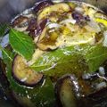 El cooksnap de gabsan cuando hizo Berenjenas en escabeche de verduras 🍆.