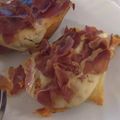 El cooksnap de fifa cuando hizo Batatas horneadas con queso y sal de jamón.
