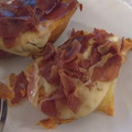 El cooksnap de fifa cuando hizo Batatas horneadas con queso y sal de jamón.