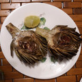 El cooksnap de Marcela de Morrison cuando hizo Alcachofas asadas al horno con limón.