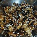 El cooksnap de Martina Pavéz cuando hizo Pollo Teriyaki.