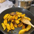 El cooksnap de Gil Erick Peraza Alfonzo cuando hizo Solomillos de Pollo al Ajillo con Patatas.