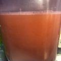 El cooksnap de Loren Galá cuando hizo Agua de papaya con limón.