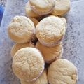 El cooksnap de Sonia cuando hizo Alfajores de maicena.