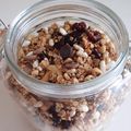 El cooksnap de Juan Meyer cuando hizo Granola casera con pasas.