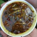 Rina Das's cooksnap of when they made মৌরলা মাছের টক(mourola macher tok recipe in bengali).