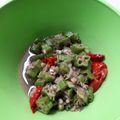 Cooksnap dari My Kitchen Project untuk resep Tumis okra terasi