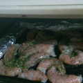 El cooksnap de Mario H. Davi cuando hizo Gambas al horno en salsa verde.