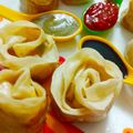 Kirti Das का कुकस्नैप जब उन्होंने वेज मोमोस (Veg momos recipe in hindi) बनाया था।