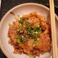 Harpman's cooksnap of when they made Chinese Orange Chicken.