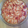 El cooksnap de Nad Valencia cuando hizo Tarta de manzana, súper rápida y fácil!!.