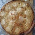 El cooksnap de saritanisha cuando hizo Quiche de calabacín, puerro y queso de cabra.