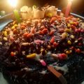 Resham Kaur का कुकस्नैप जब उन्होंने चॉकलेट केक (Chocolate cake recipe in Hindi) बनाया था।