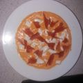 El cooksnap de Herminio Cañizares cuando hizo Salmorejo cordobés. Thermomix.