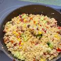 El cooksnap de Octavio Llamas cuando hizo Cuscús con verduras.