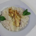 El cooksnap de crisbike cuando hizo Pollo al curry con arroz basmati.