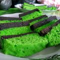 Cooksnap dari mailiz untuk resep Brownies kukus coklat pandan