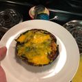 Chef Weird Beard's cooksnap of when they made Mexican Portabello Pizza.
