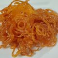 Bushra Mazhar's cooksnap of when they made My Nigerian JELEBI.